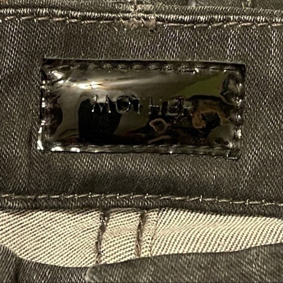 Mother‎ The Looker Jeans A Kingdom of Dreams Snake Animal Print Black Grey NEW - Picture 7 of 16